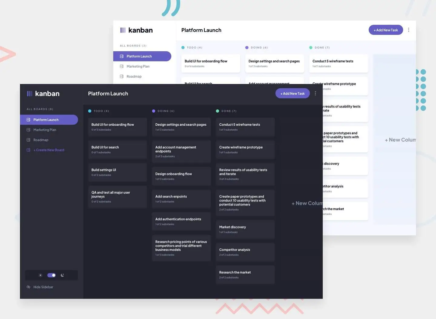 Kanban Task Management App
